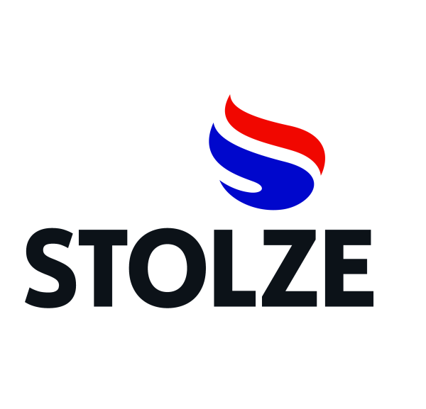 Stolze logo staand pms